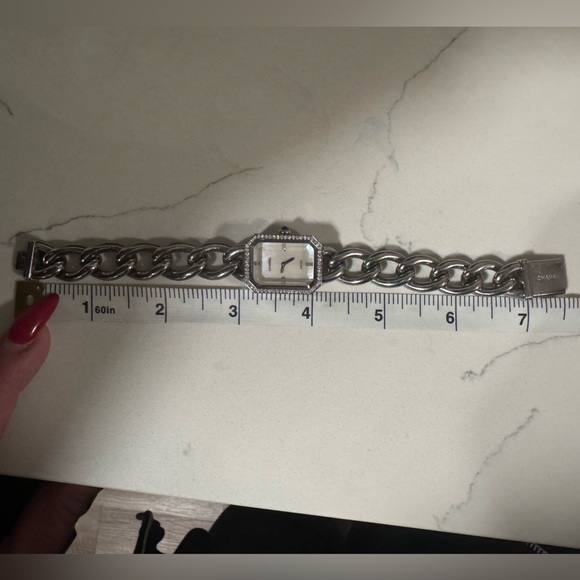 Chanel Première Stainless Steel And Diamonds Watch - Picture 10 of 10